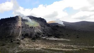 Active volcano